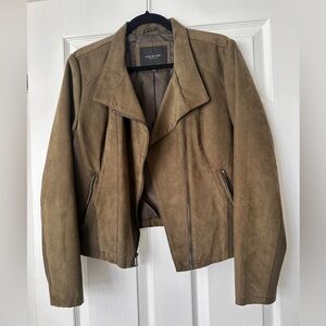 Marc New York Olive Leather Jacket